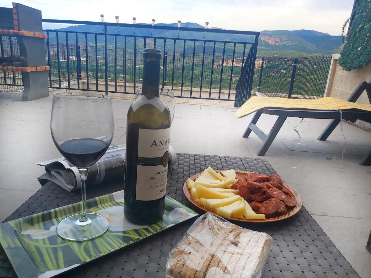 Chalet El Mirador Del Valle Barbacoa By Apartamentos Logrono Nalda Ngoại thất bức ảnh